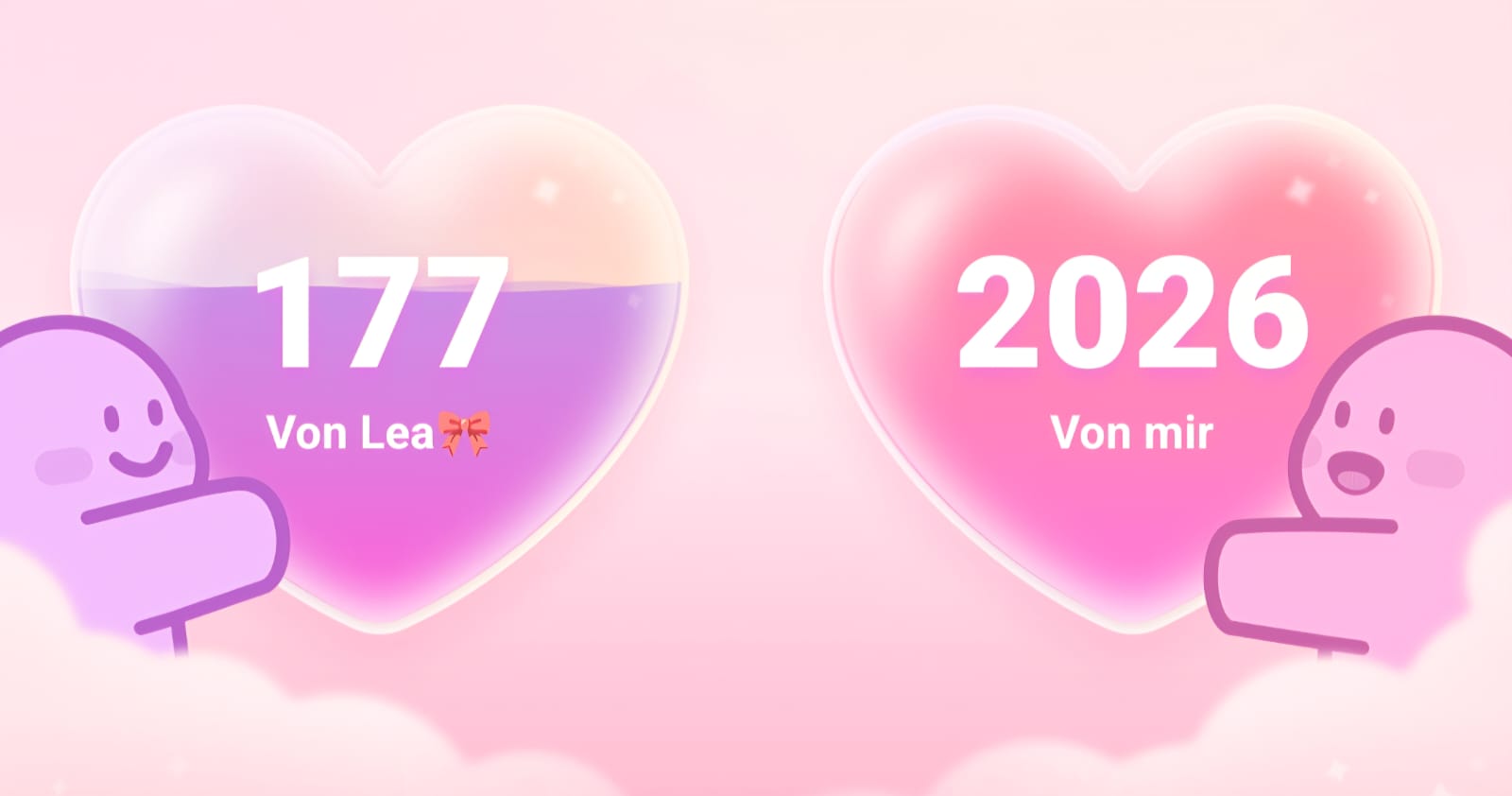 177 von Lea und 2026 von mir